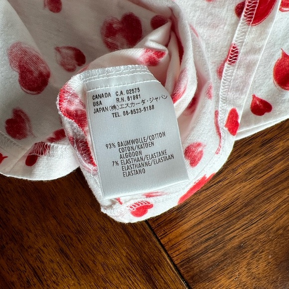 Escada Red Heart Tank Top - Picture 5 of 7